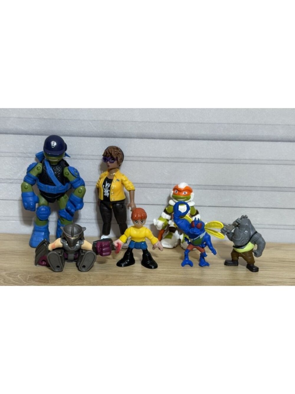 Teenage Mutant Ninja Turtles TMNT Action Figures Mixed Lot Superfly April O’Neil